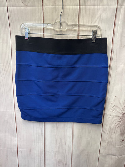 Stooshy Women's Size L Blue Skirt