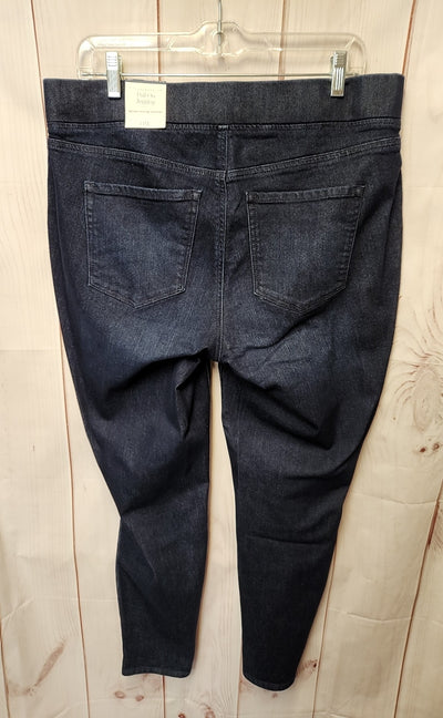 NWT Talbots Women's Size 14 Blue Pants Pull-on Jegging