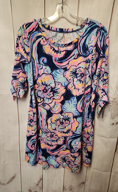 Lilly Pulitzer Women's Size M Navy Dress