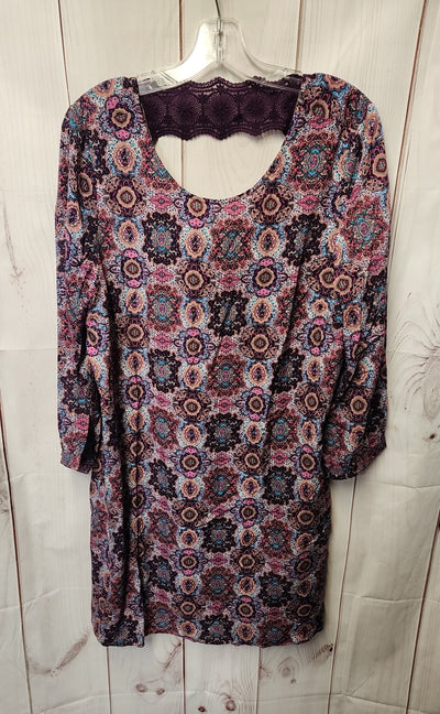 NWT Danielrainn Women's Size L Purple Dress