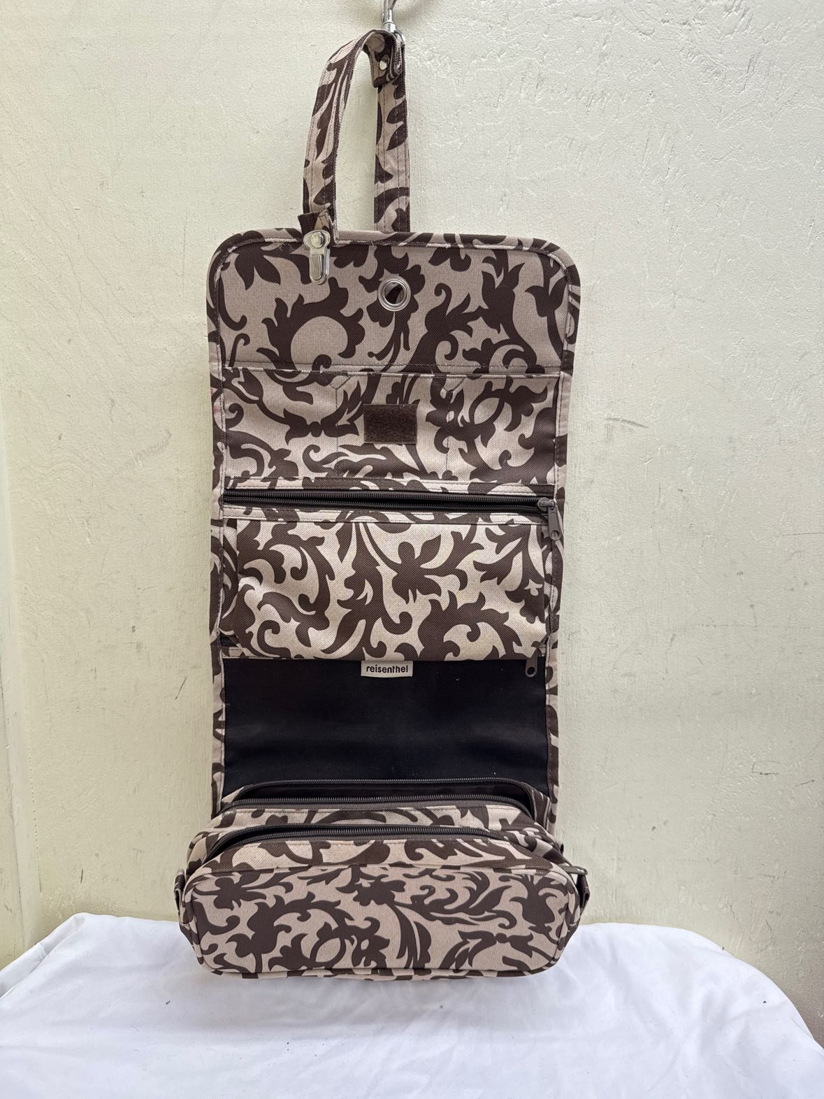Tan Cosmetic Bag