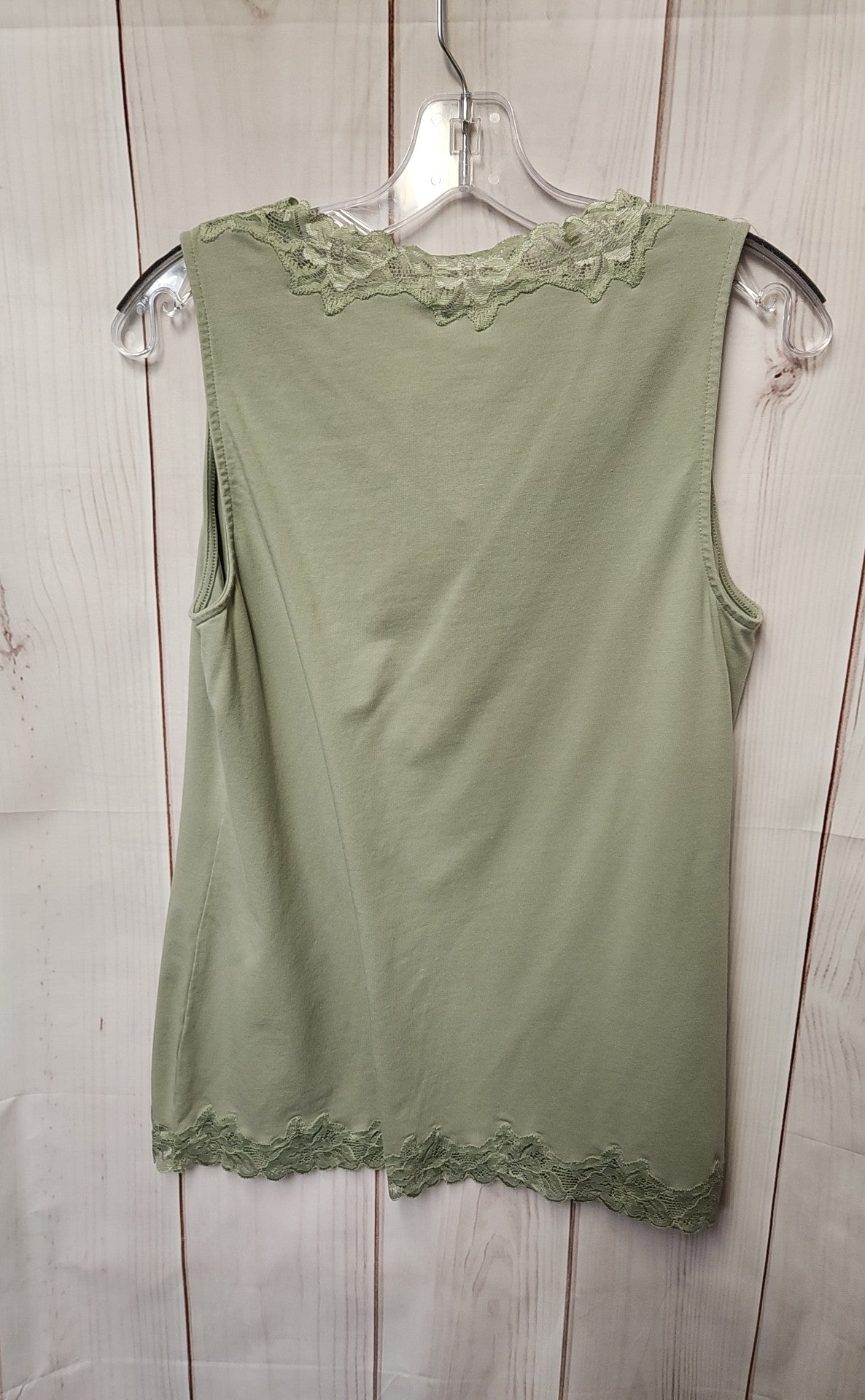 Coldwater Creek Women's Size S Green Sleeveless Top