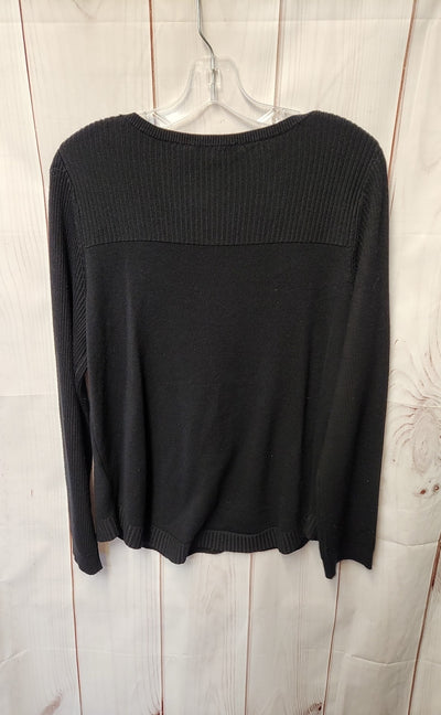Cable & Gauge Women's Size L Black Sweater