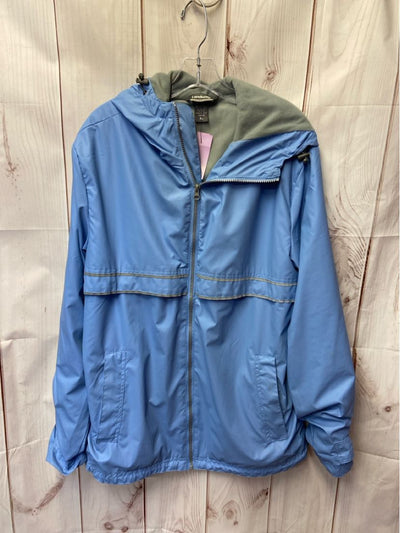 Landway Women's Size XL Blue Raincoat