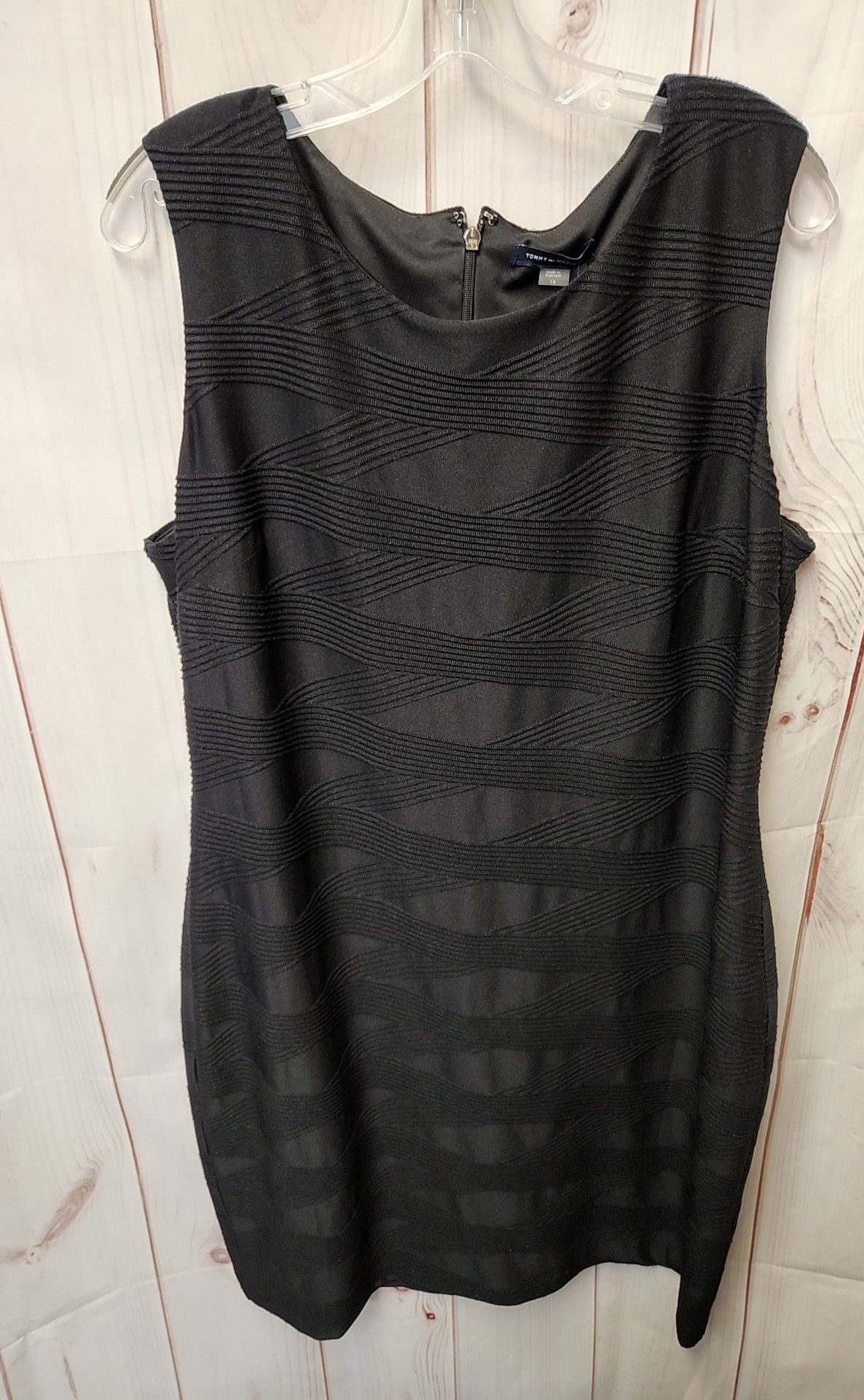 Tommy Hilfiger Women's Size 18 Black Dress