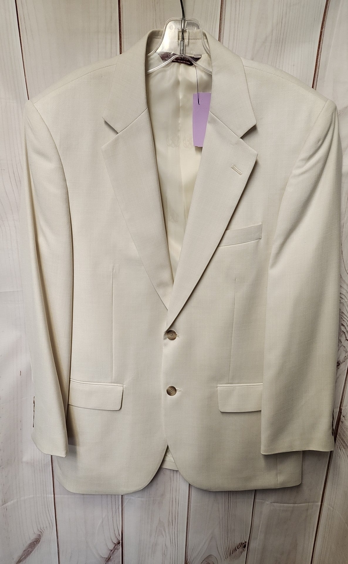 Covington Men's Size 40 White Sport Coat