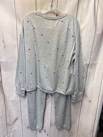 Brushed Women's Size XL Gray Pajamas