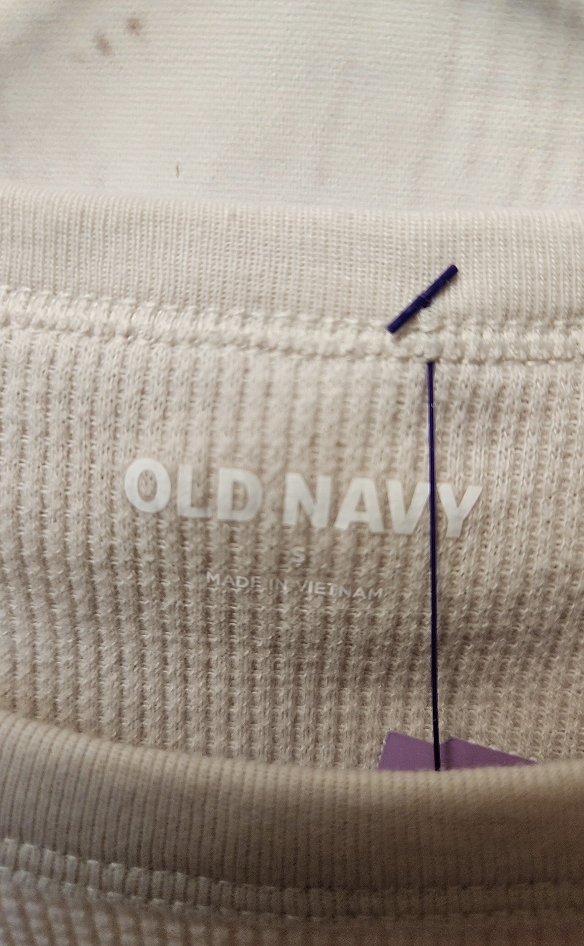 Old Navy Women's Size S White Short Sleeve Top