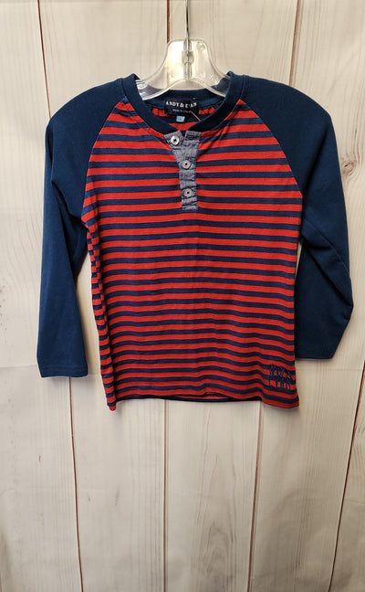Andy & Evan Boy's Size 5 Red & Blue Shirt