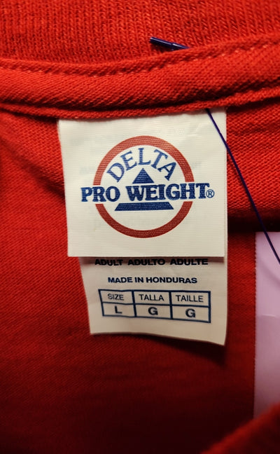 Delta Men's Size L Red Shirt