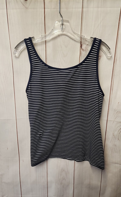 Tommy Bahama Women's Size L Navy Sleeveless Top