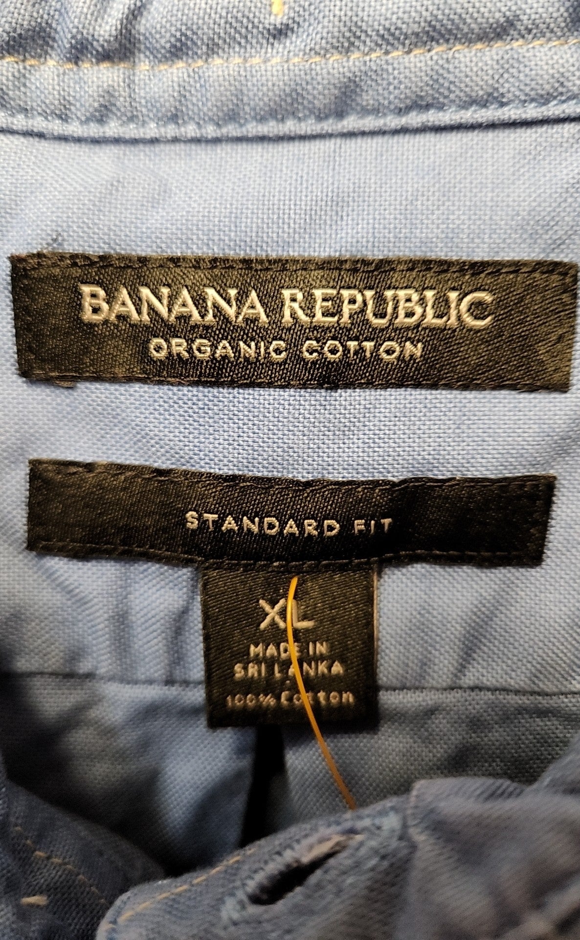 Banana Republic Men's Size XL Blue Shirt