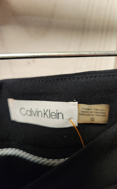 Calvin Klein Women's Size 12 Black Skirt