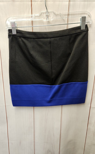Armani Exchange Women's Size XS Black & Blue Skirt