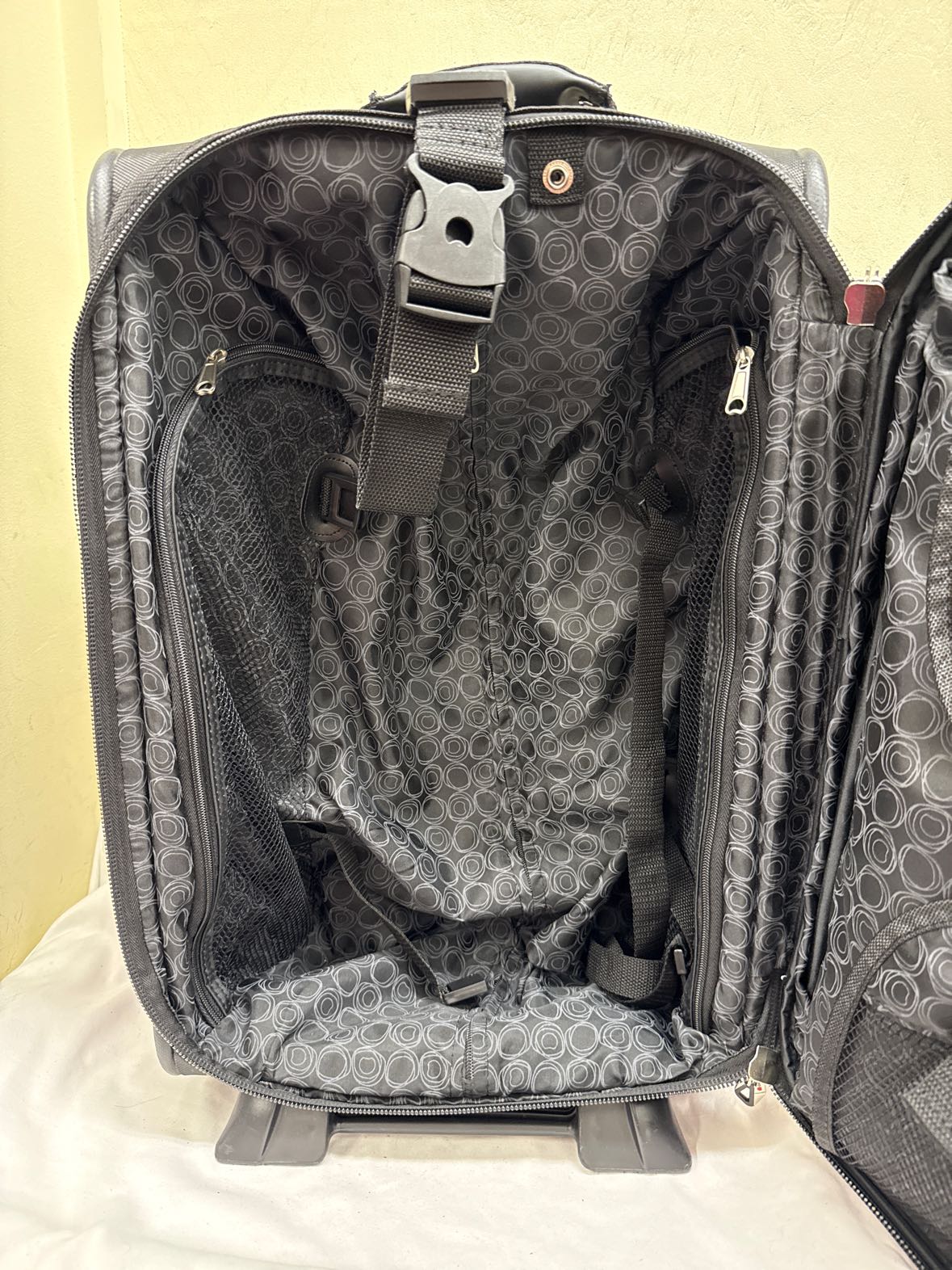 3PCS Delsey Black Luggage Set