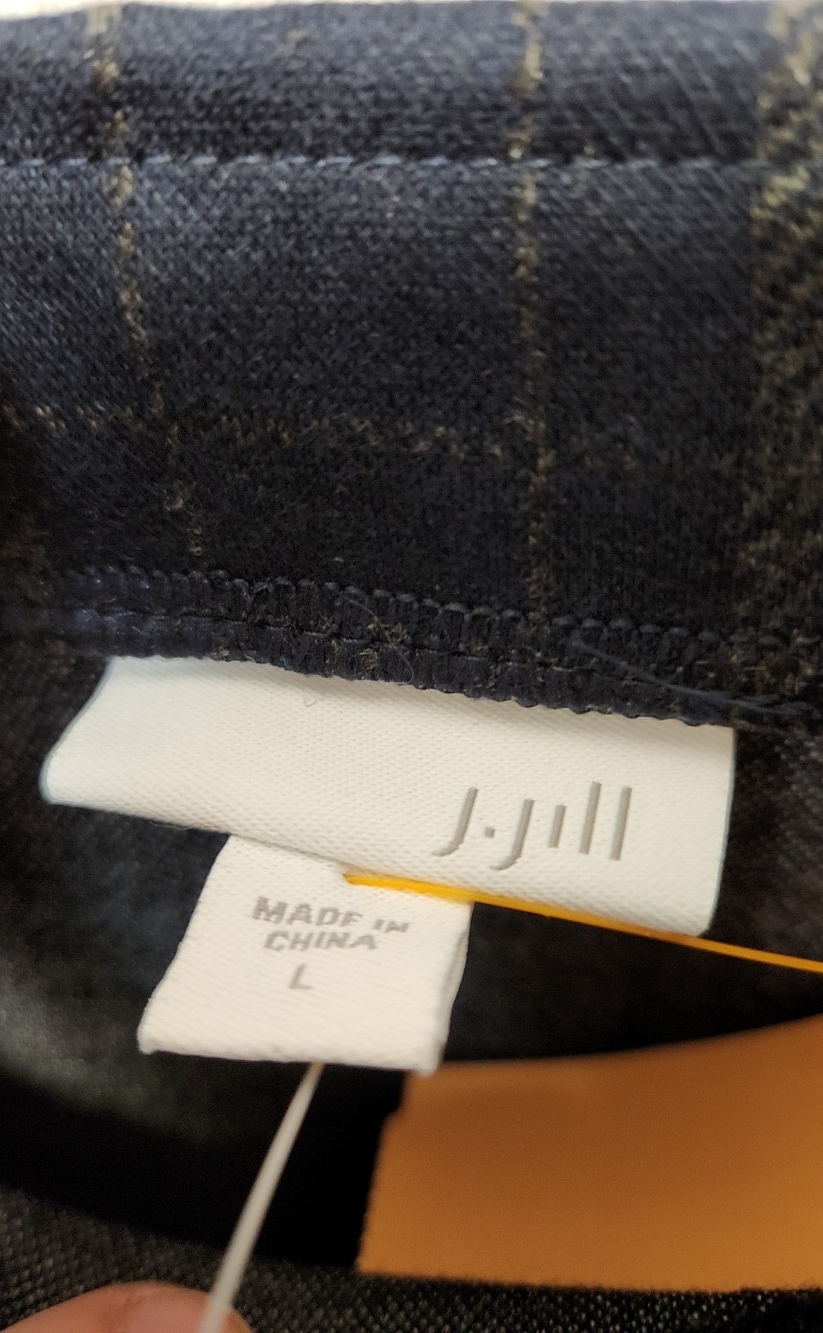 NWT J Jill Women's Size L Navy Skirt