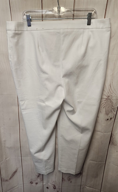 Chico's Women's Size 3 = US 16 White Pants