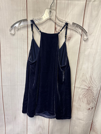 NWT Lilly Pulitzer Women's Size XXS True Navy Dusk Velvet Sleeveless Top