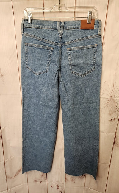 NWT J Crew Women's Size 29 (7-8) Blue Jeans Slim Wide Leg