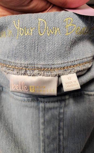 Belle by Kim Gravel Women's Size 12 Blue Jeans