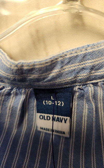 Old Navy Girl's Size 10/12 Blue Shirt