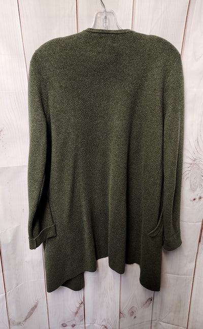 J Crew Women's Size S Green Cardigan