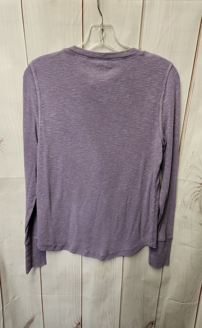 Gap Women's Size M Purple Long Sleeve Top