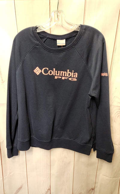 Columbia Women's Size XL Navy Sweatshirt