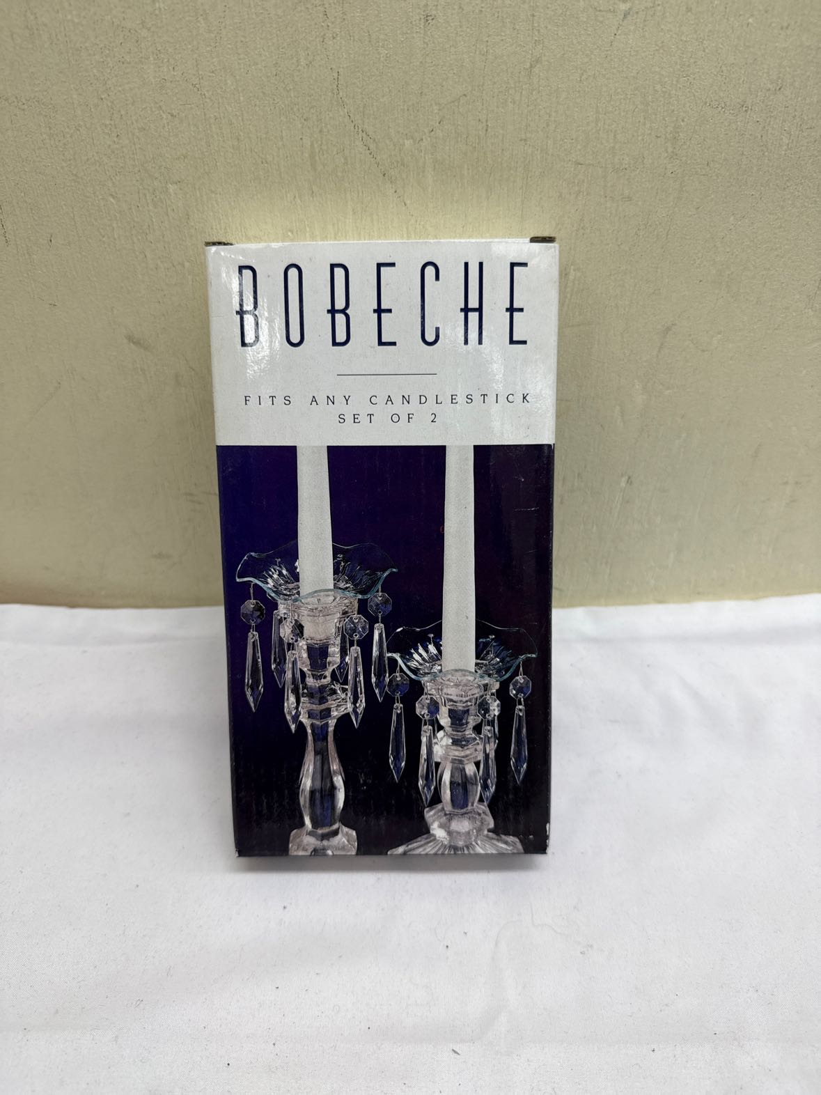 NIB Bobeche Fits Any Candlestick Misc. Accessory Candleholder(s)