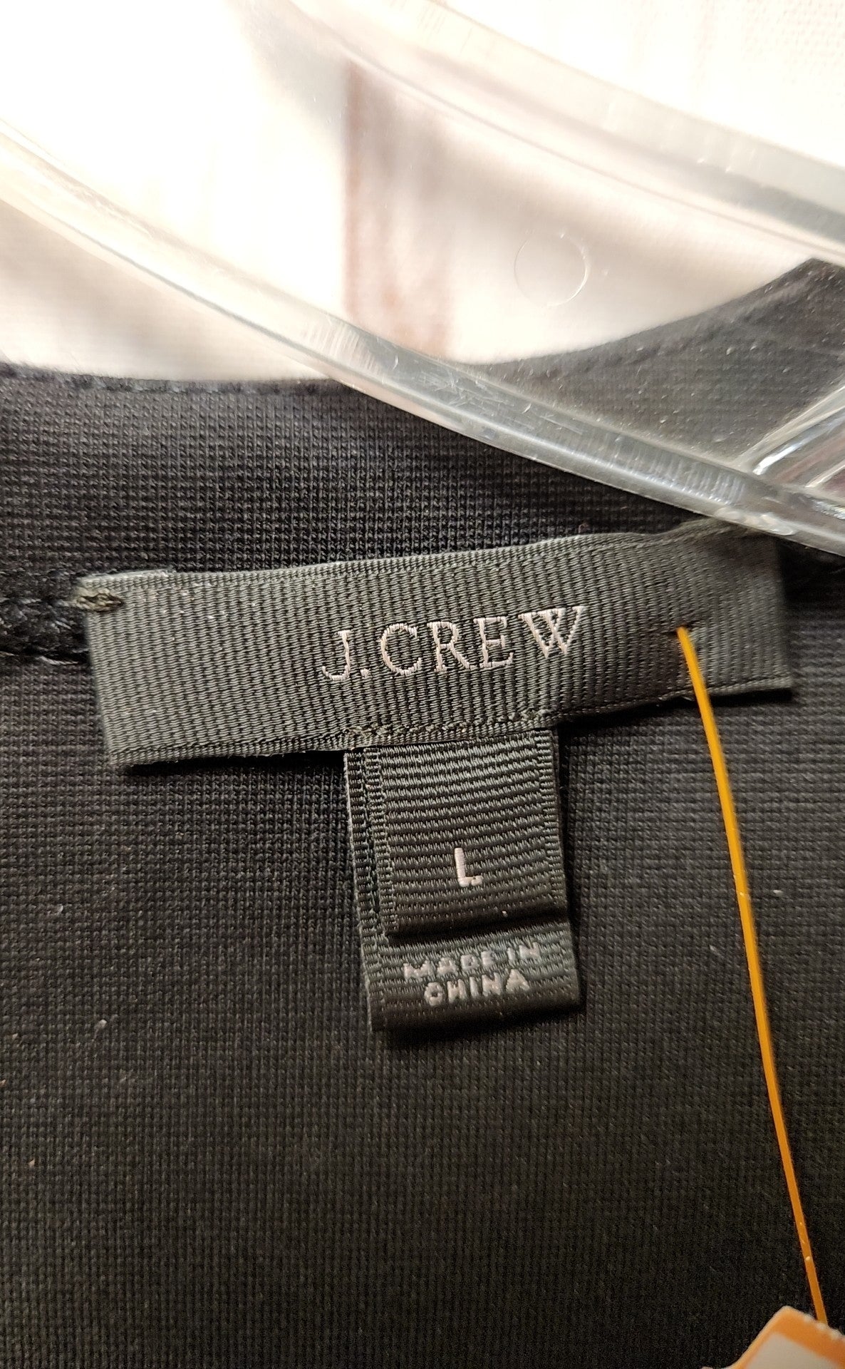 J Crew Women's Size L Black Sleeveless Top