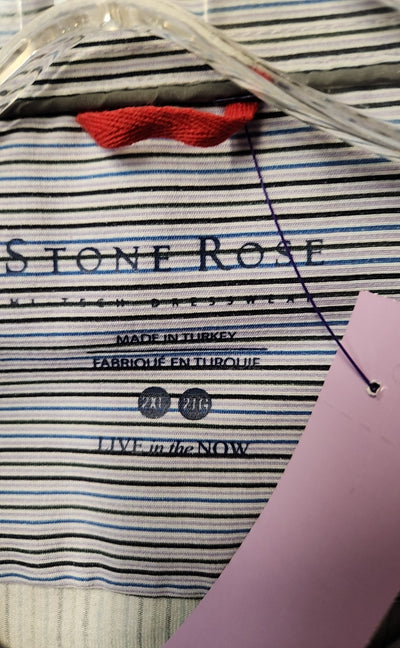 Stone Rose Men's Size 2X Blue Shirt