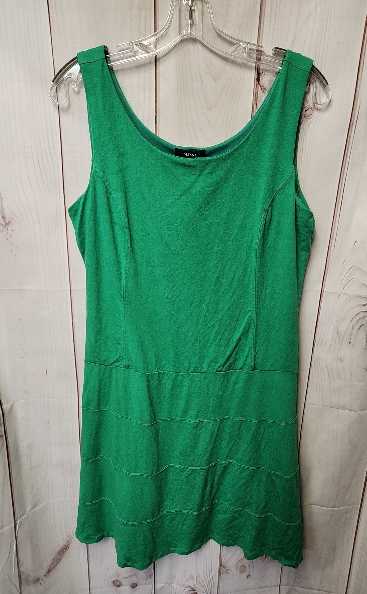 Alfani Women's Size M Green Dress