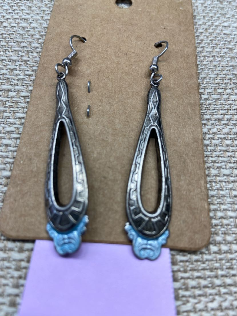 Silver Drop Earrings
