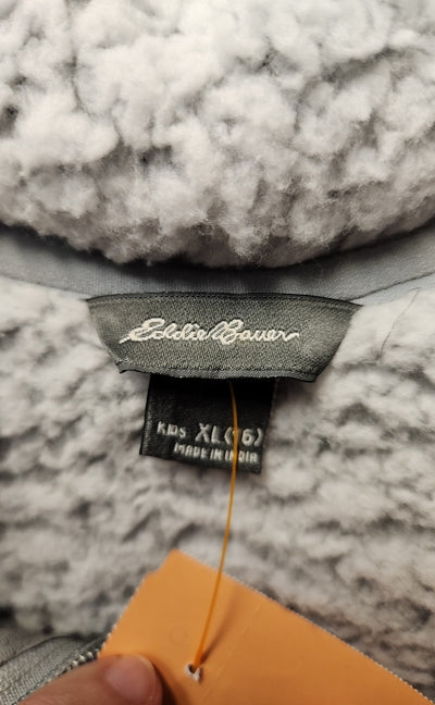 NWT Eddie Bauer Girl's Size 16 Gray Sweatshirt