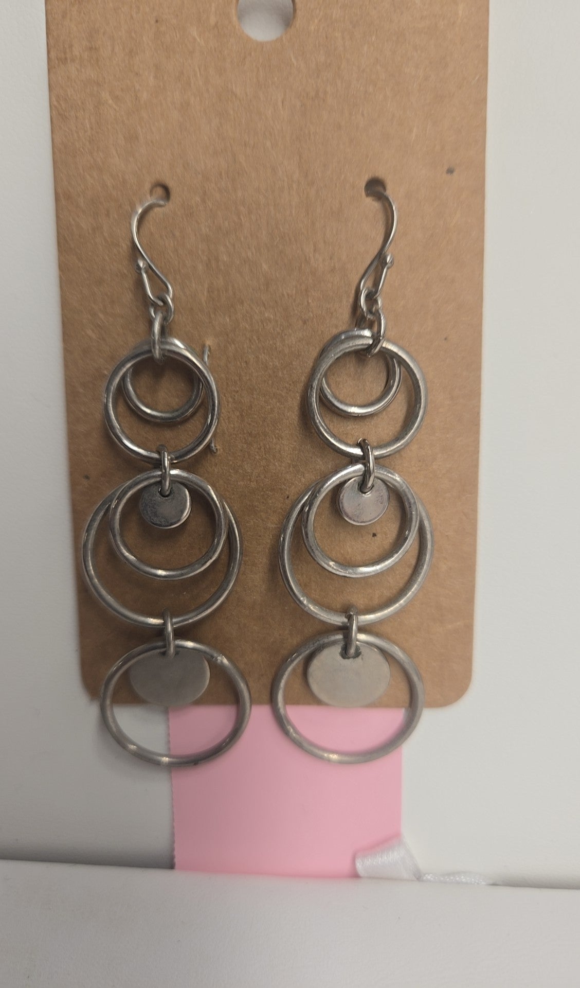 Silver Drop Earrings