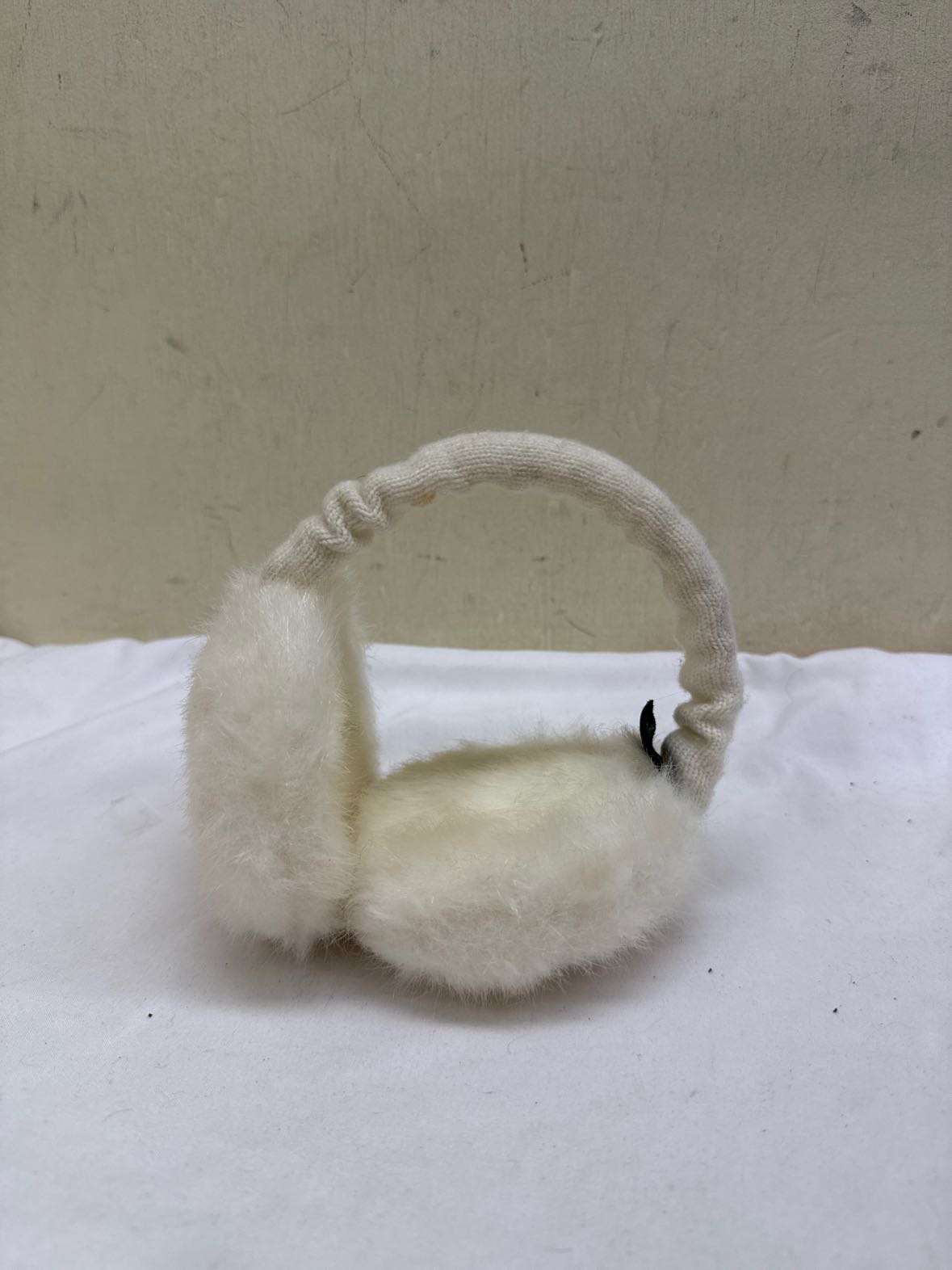 White Ear Warmers
