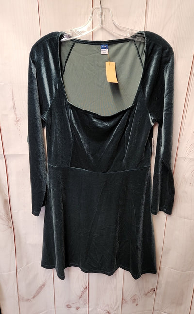 NWT Old Navy Women's Size L Petite Green Dress
