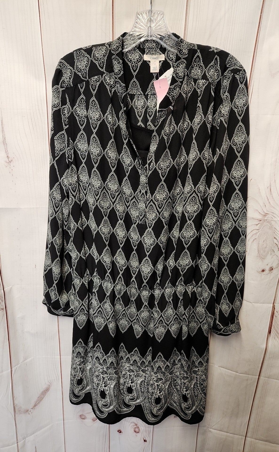 NWT Caslon Women's Size L Black Dress