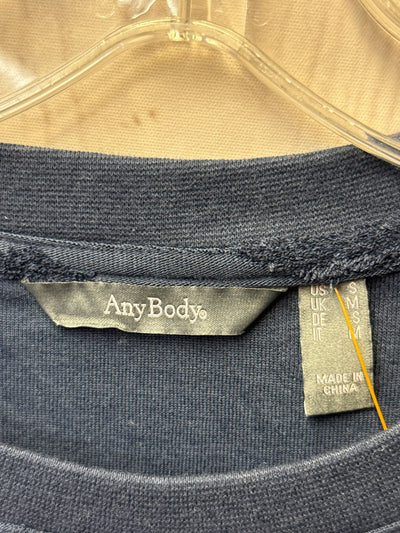 AnyBody Women's Size S Navy Sweatshirt