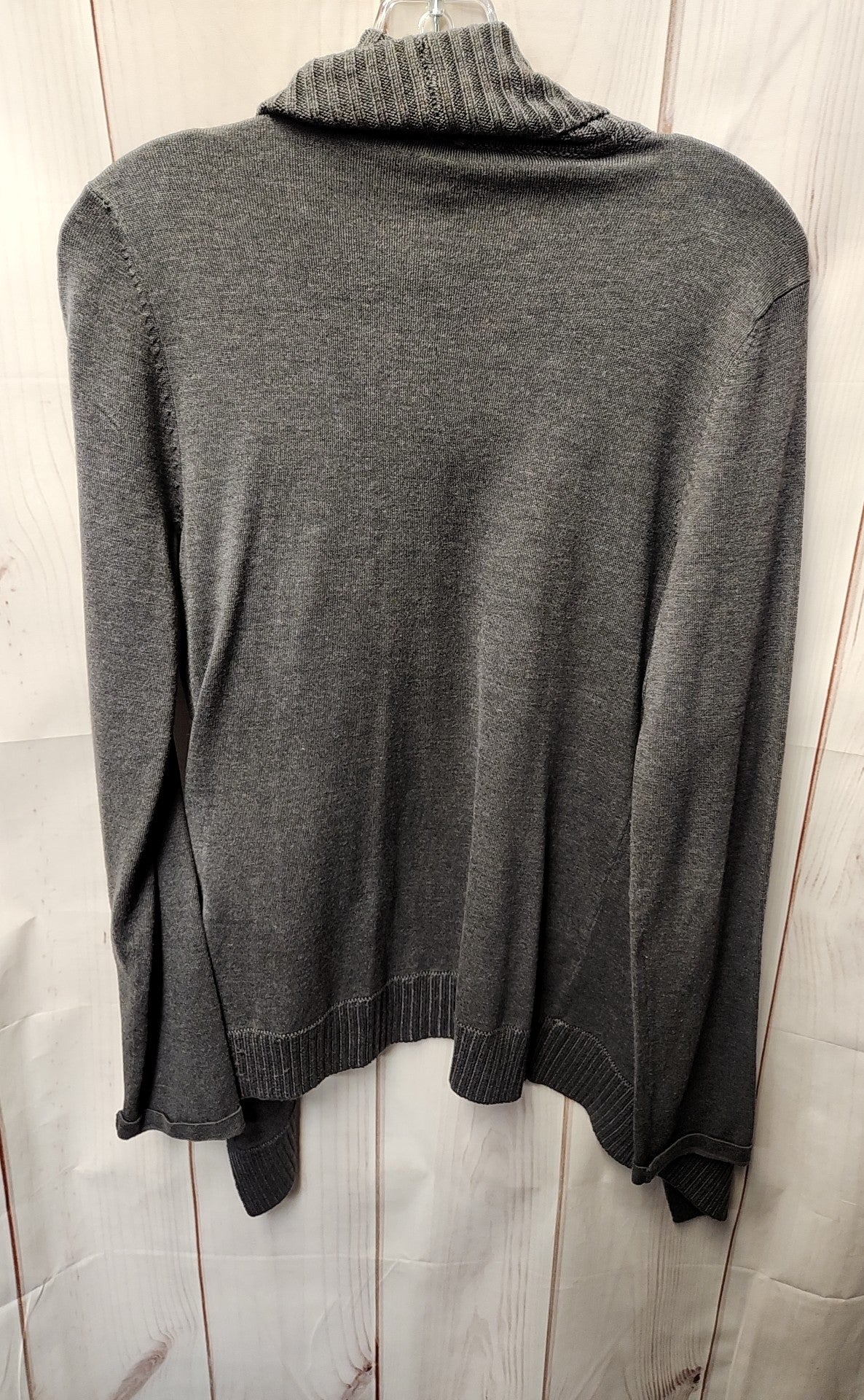 INC Women's Size M Gray Cardigan
