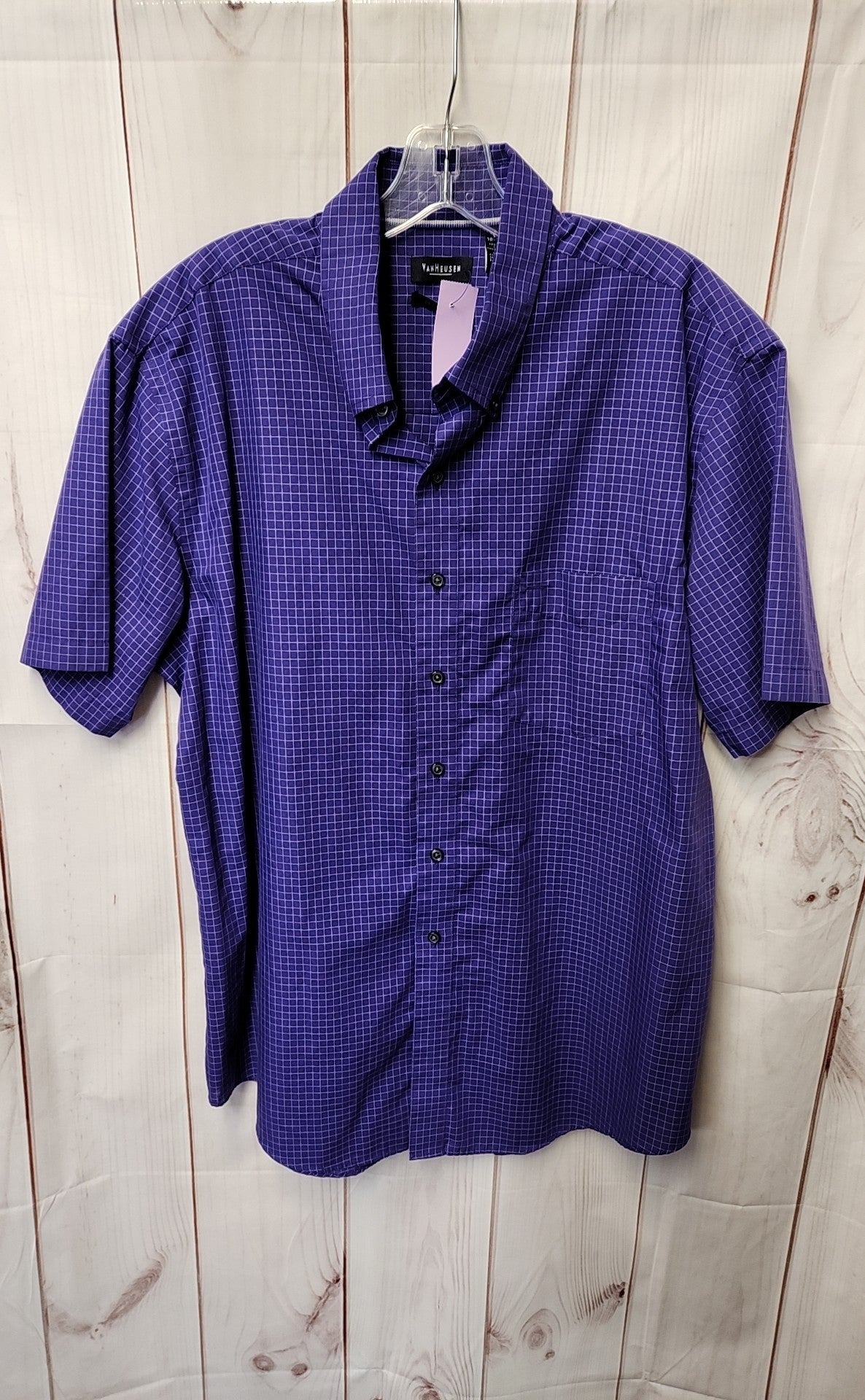 Van Heusen Men's Size L Purple Shirt
