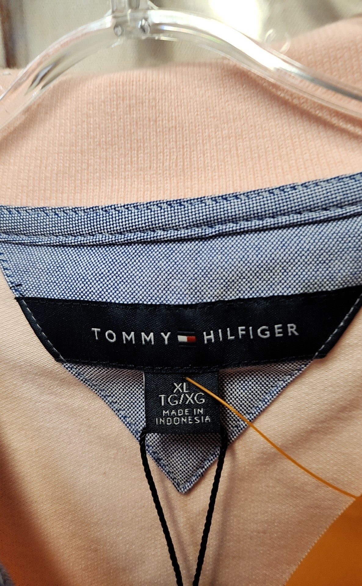 NWT Tommy Hilfiger Women's Size XL Pink Short Sleeve Top