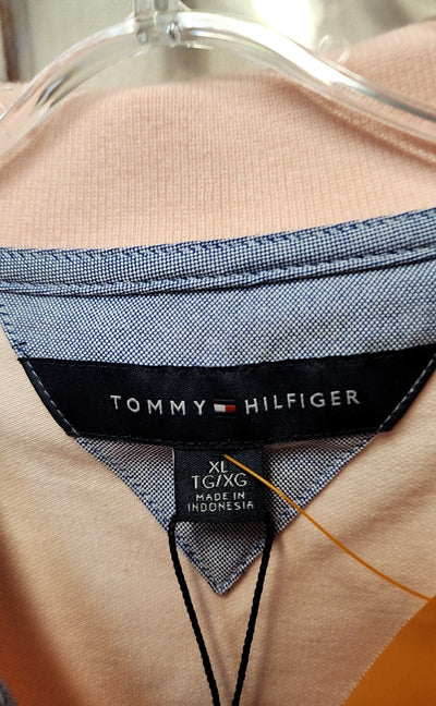 NWT Tommy Hilfiger Women's Size XL Pink Short Sleeve Top
