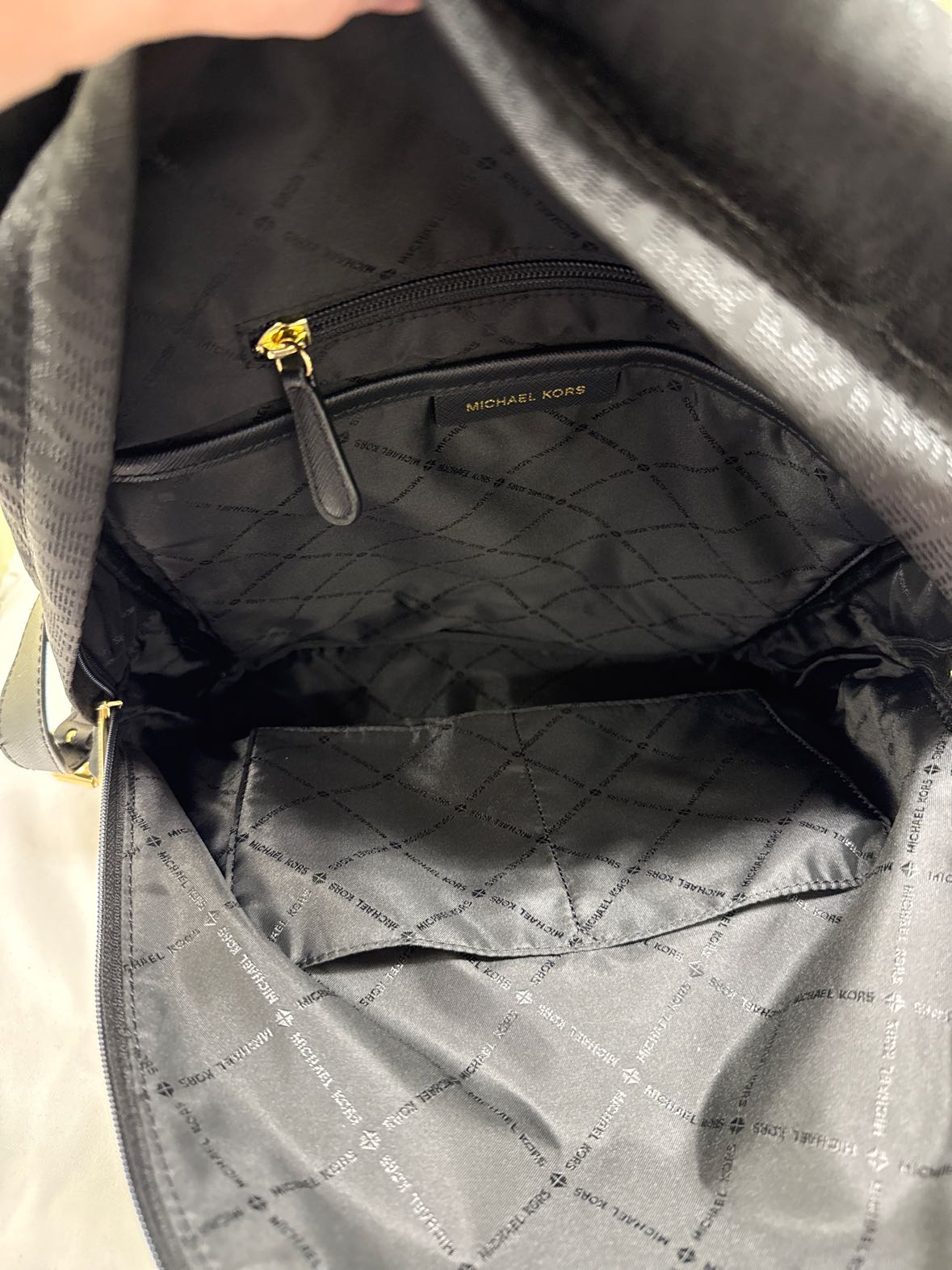 Michael Kors Black Backpack
