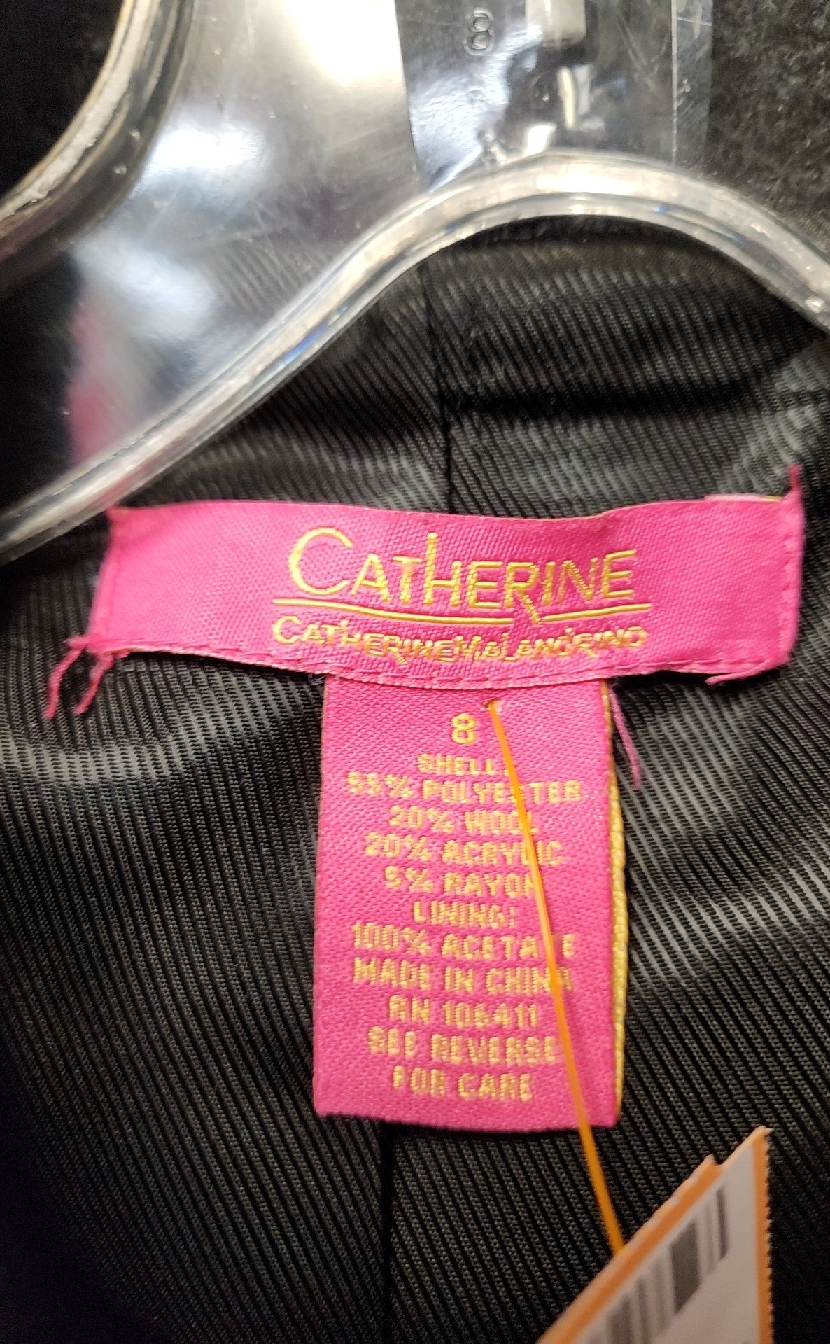 Catherine Malandrino Women's Size 8 Black Jacket