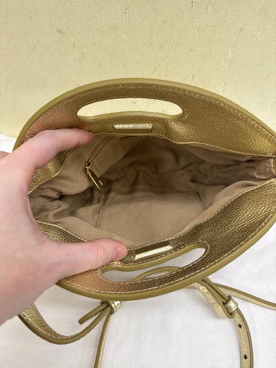 NWT Talbots Gold Purse Bag