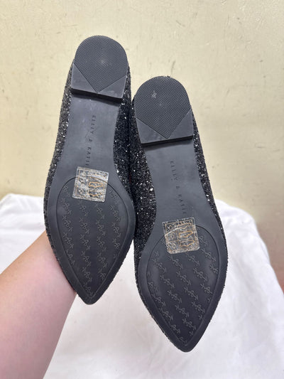 Kelly & Katie Women's Size 9 Black Flats Shoes