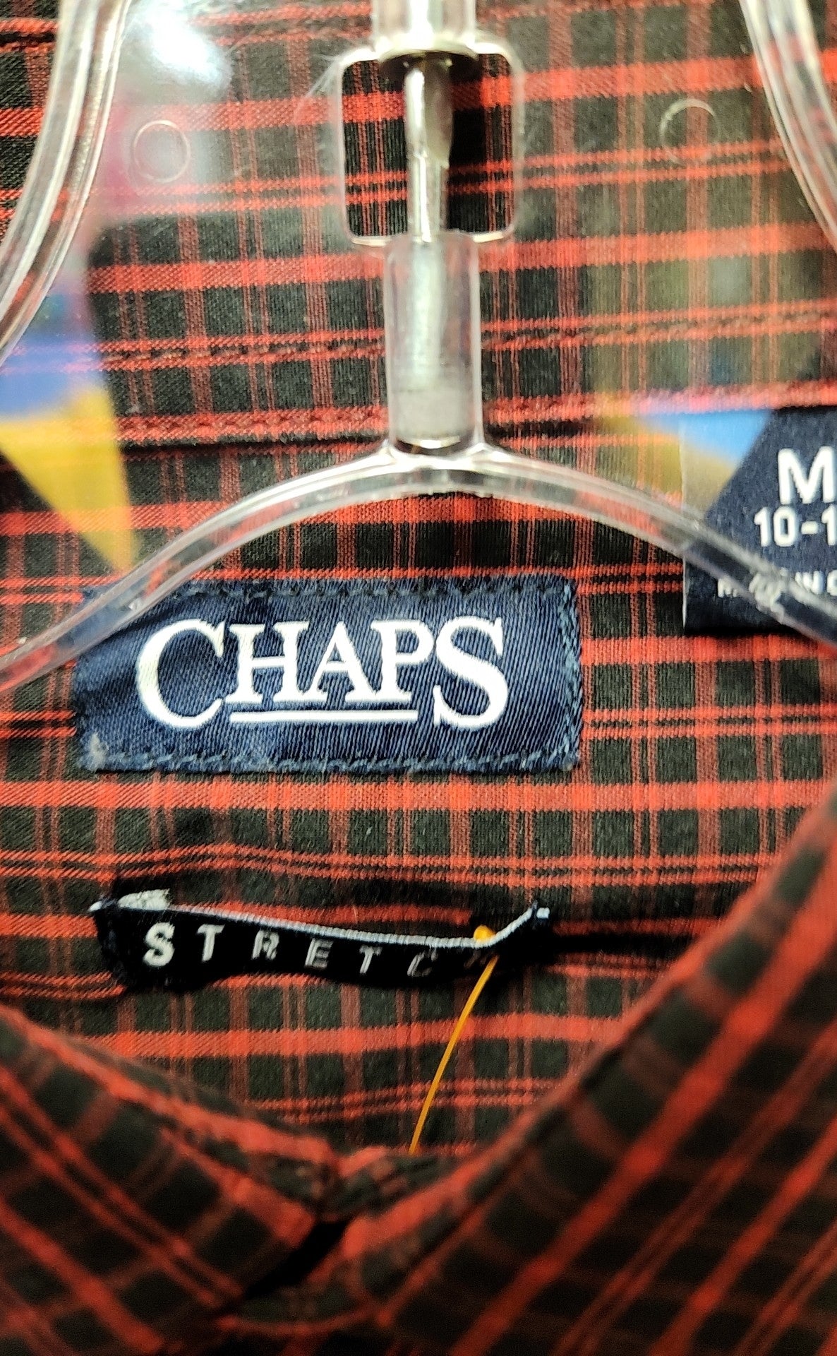 Chaps Boy's Size 10/12 Red Shirt