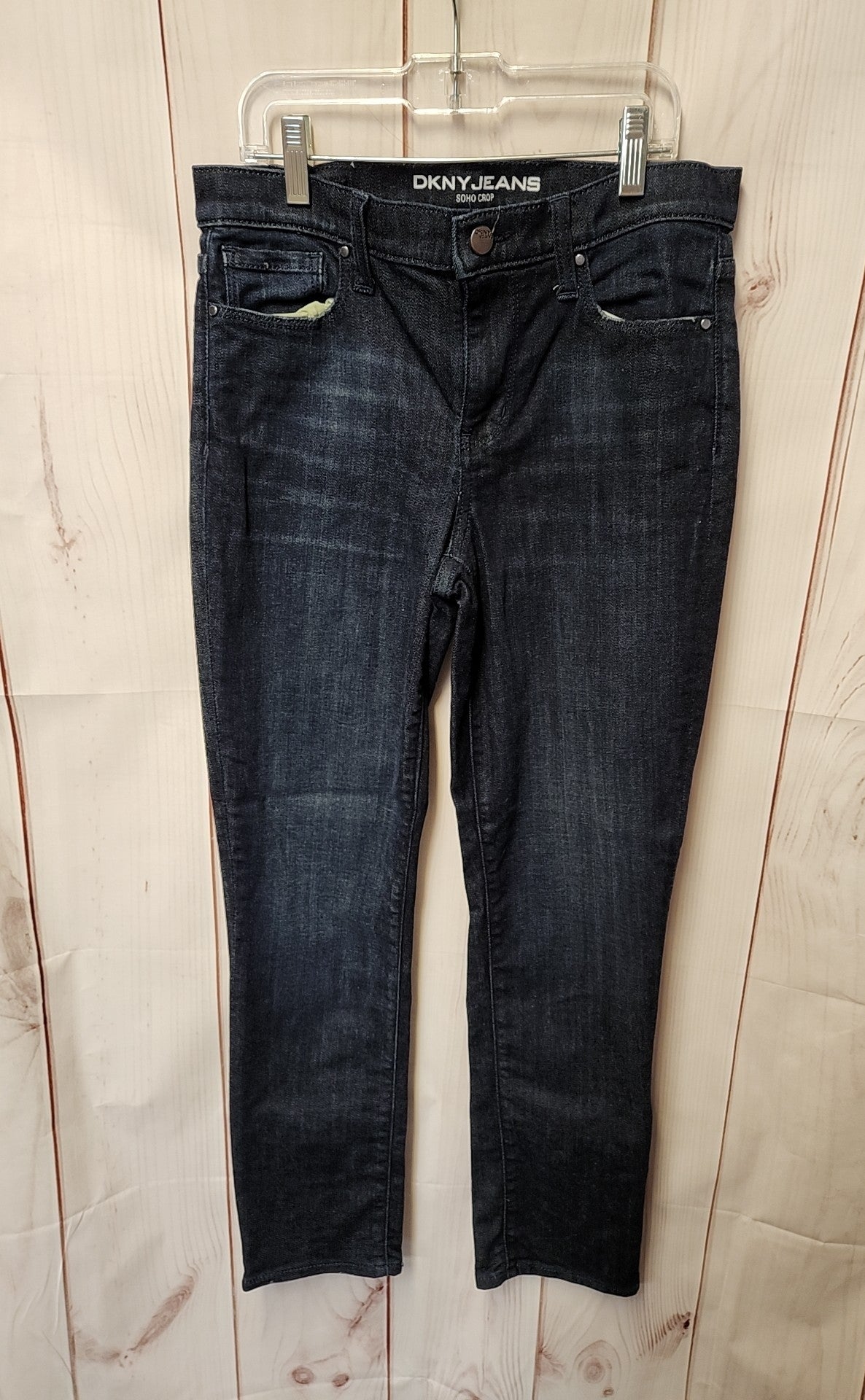 DKNY Women's Size 26 (1-2) Blue Jeans Soho Crop