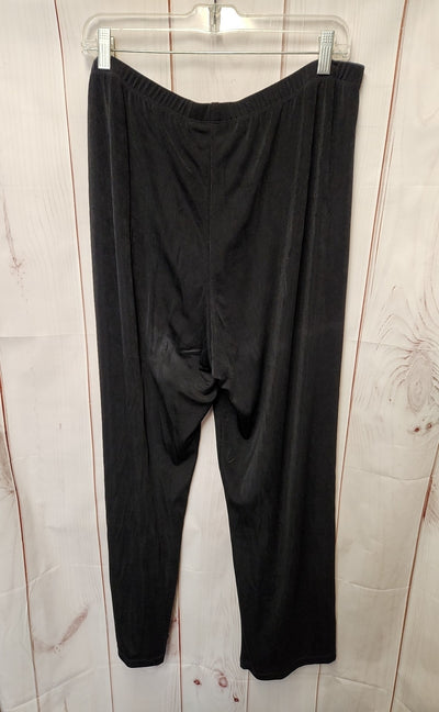 Chico's Travelers Women's Size 3 = US 16 Black Pants